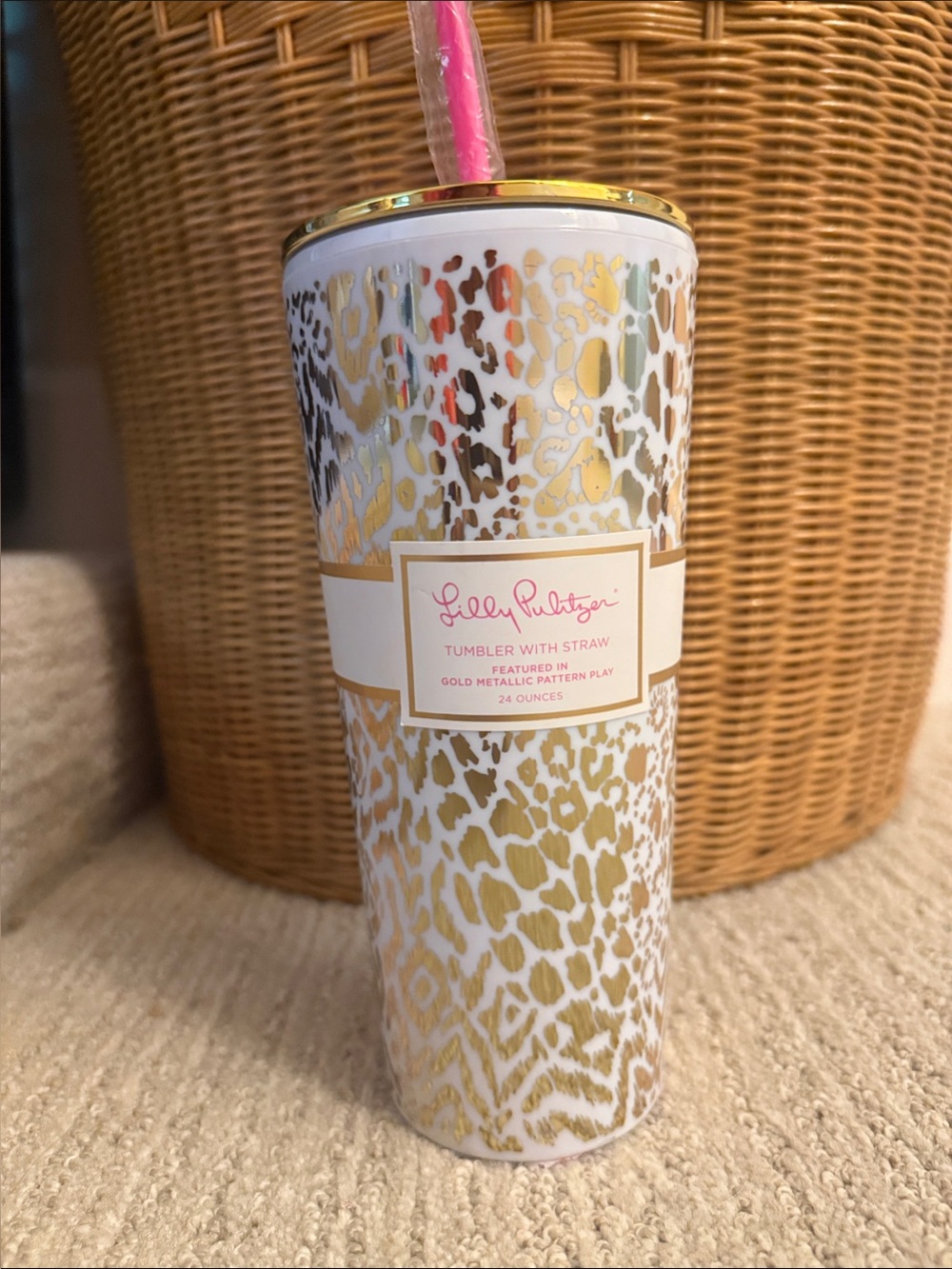 Lilly Pulitzer Drink Tumbler